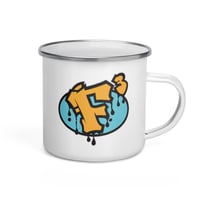 F3 Enamel Mug
