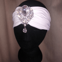 Image 2 of Gathered Jewel Headband