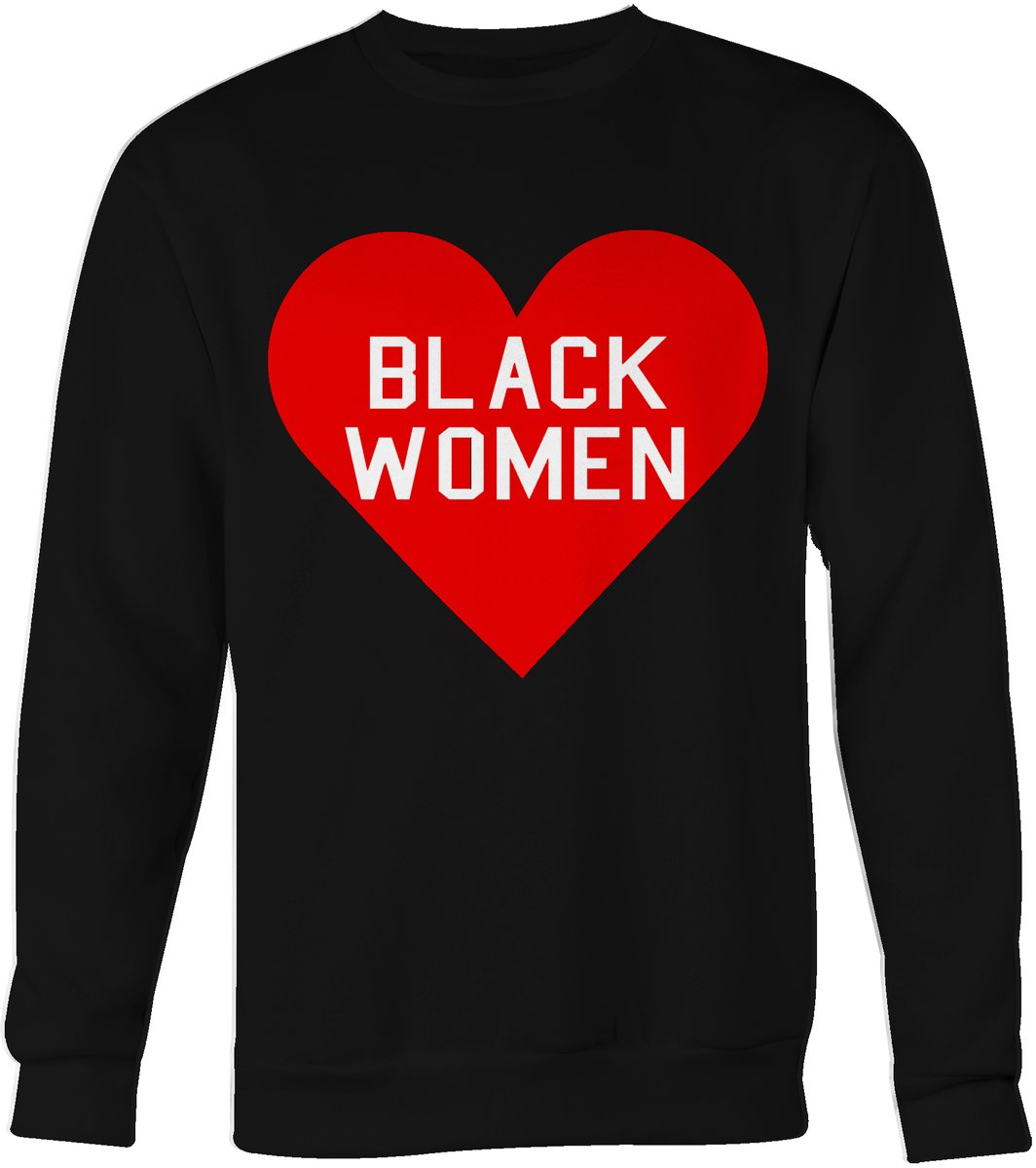Heart Black Women Sweatshirt heartblacklives