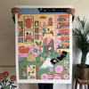 Un faux pas bienvenue - Giclée art print