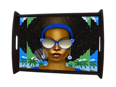 Image of Zeta Serving Tray (Matted & More)