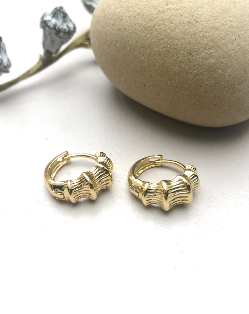 Image of Ocean Wave Earrings