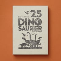 Image 1 of 25 dinosaur postcards
