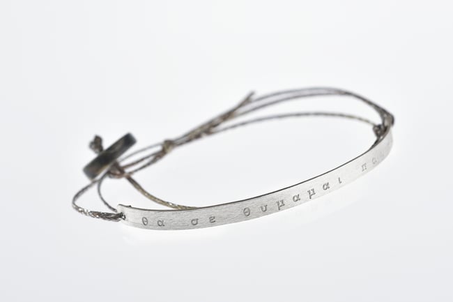 BRACELET silver - Messages, #031