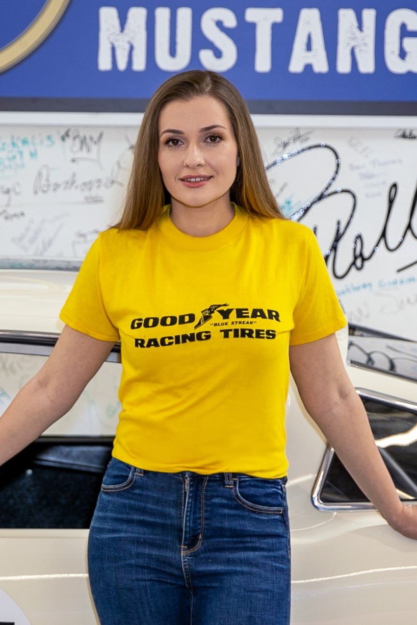 Goodyear Tyre T-Shirt Muscle Car Enthusiast VARIOUS SIZES & COLOURS 