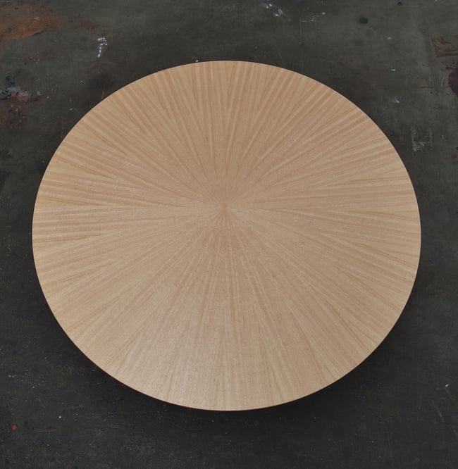 SUNBURST COFFEE TABLE IN TASMANIAN OAK