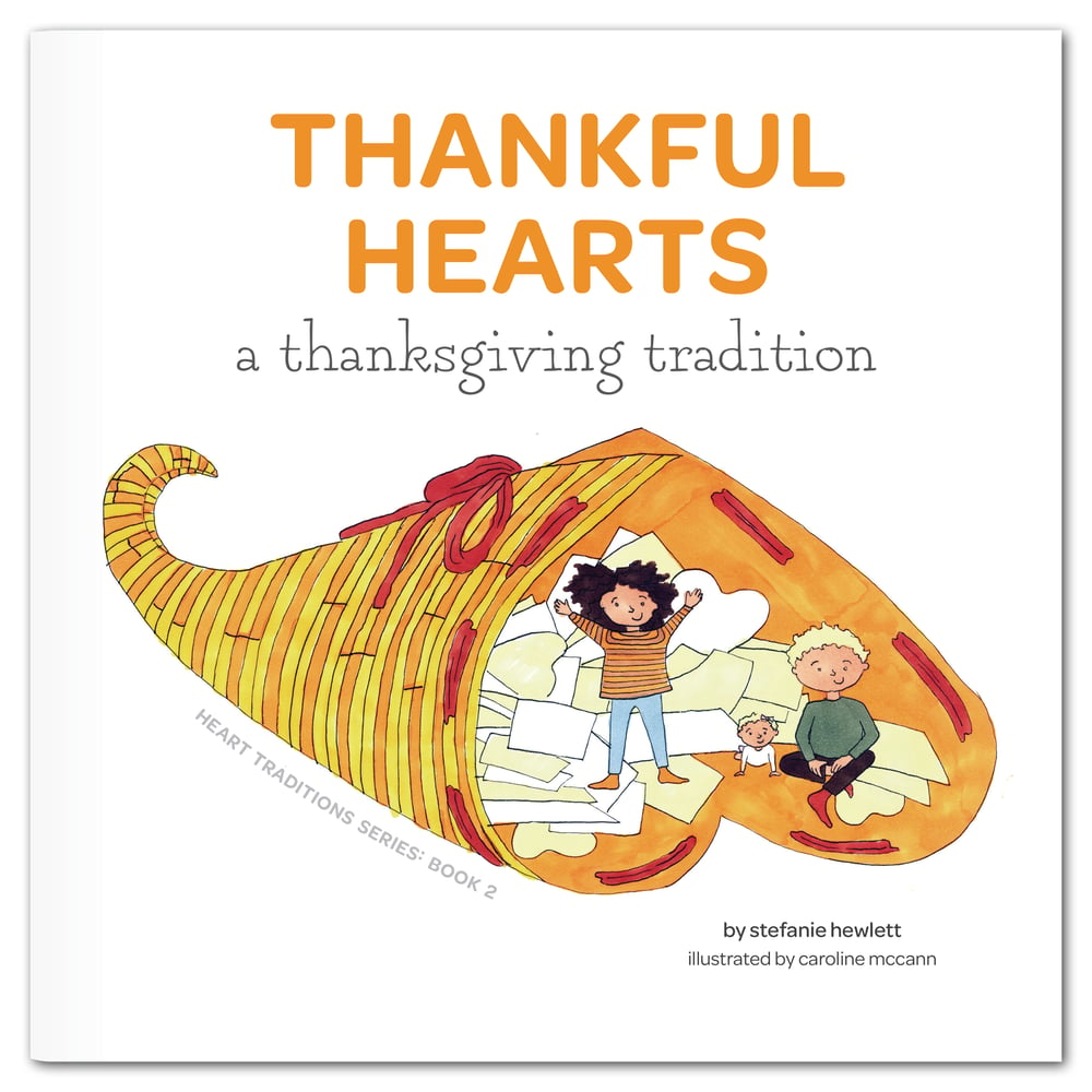 Image of "Thankful Hearts: A Thanksgiving Tradition" Book