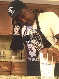 Image 3 of GIGPS COOKING APRON + MEASURING CUP (BLACK OR NAVY BLUE)