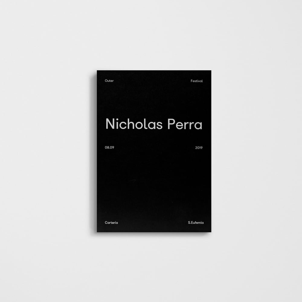Image of Nicholas Perra — Catalogo