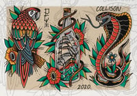 Parrot ship snake flash 