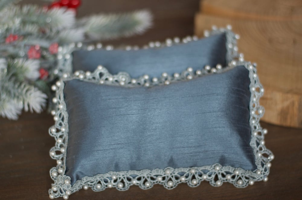 Image of Couture pillow (blue)