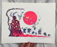 Image 1 of Fairy Dance Risograph Print