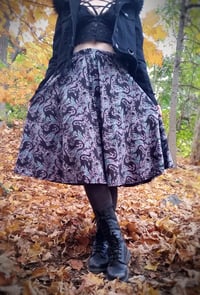 Image 5 of Feline Familiar midi skirt