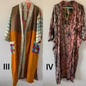 Patchwork Silk Kimono Sari Robes –  Limited Edition