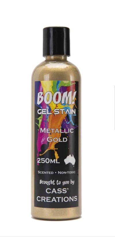 Image of Boom! Gel Stain Metallic Gold