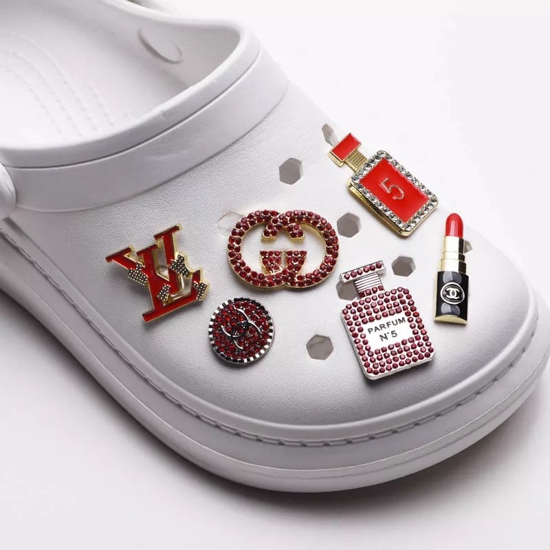 💥Louis Vuitton croc charm  Croc charms, Decorated shoes, Vuitton