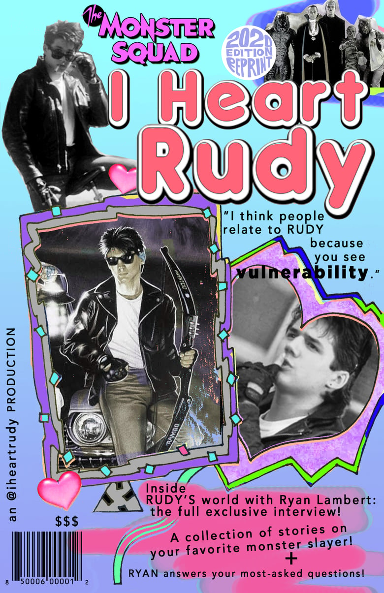 Image of I Heart Rudy zine #1 REPRINT! 