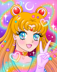 Image 2 of ‘Sailor Moon’ Print