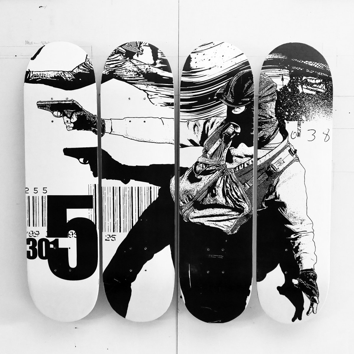 WK CUSTOM SKATEBOARD DECK WK INTERACT
