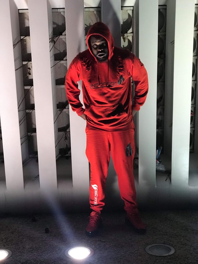 Image of "Distressed Damage" Hoodie 
