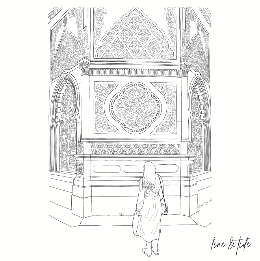 Image of Istanbul Building Print