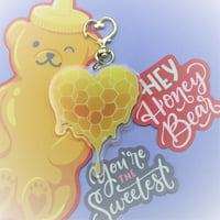 Image 1 of Heart of Liquid Gold Charms