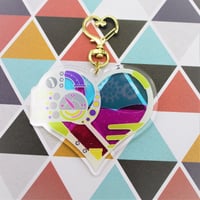 Image 3 of Neonpunk Heart Charm