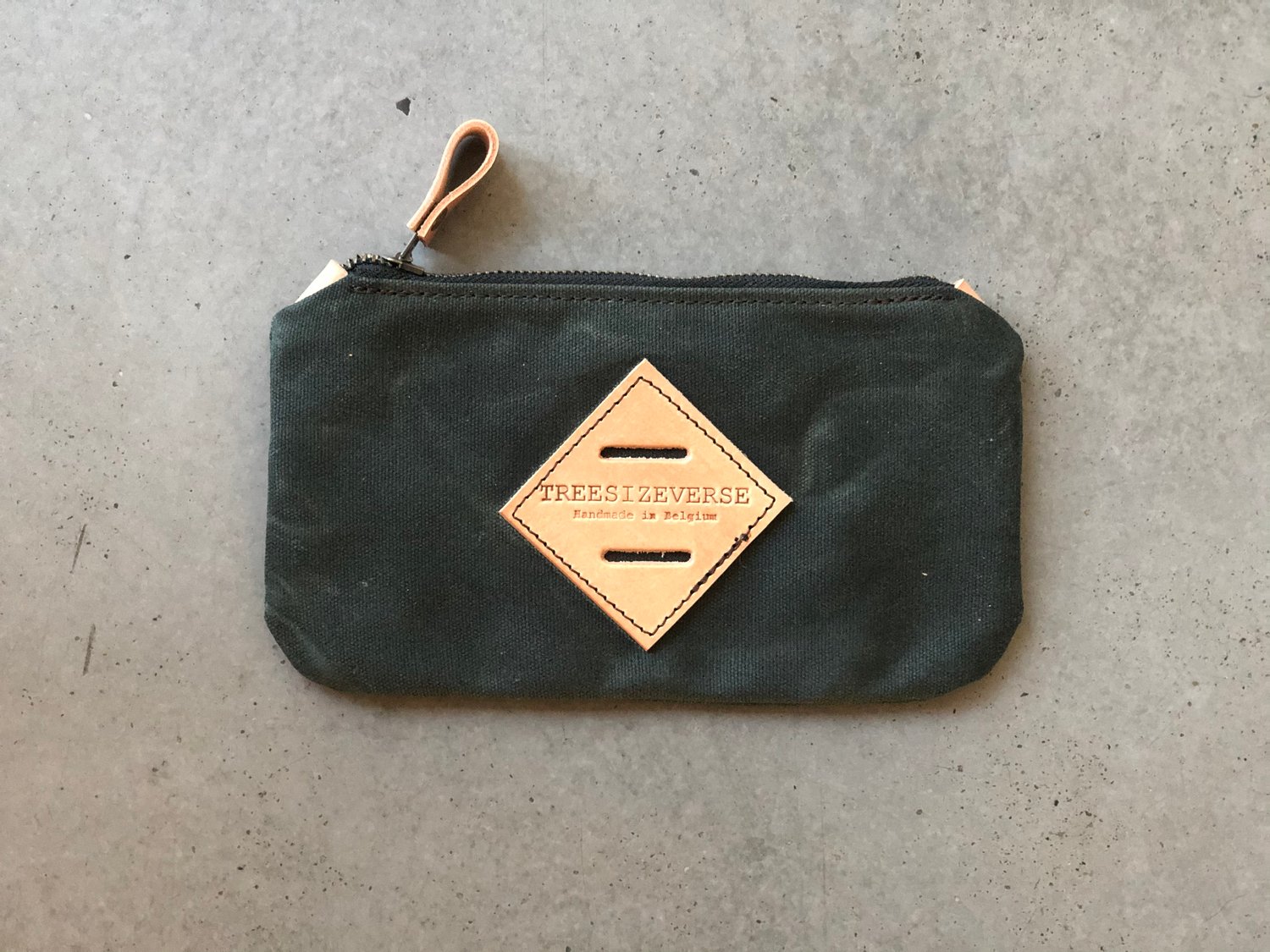 waxed canvas cosmetic pouch – Newton Supply Co