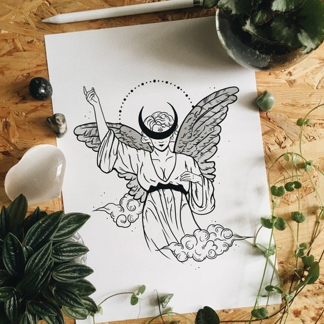 Image of Angel Prints