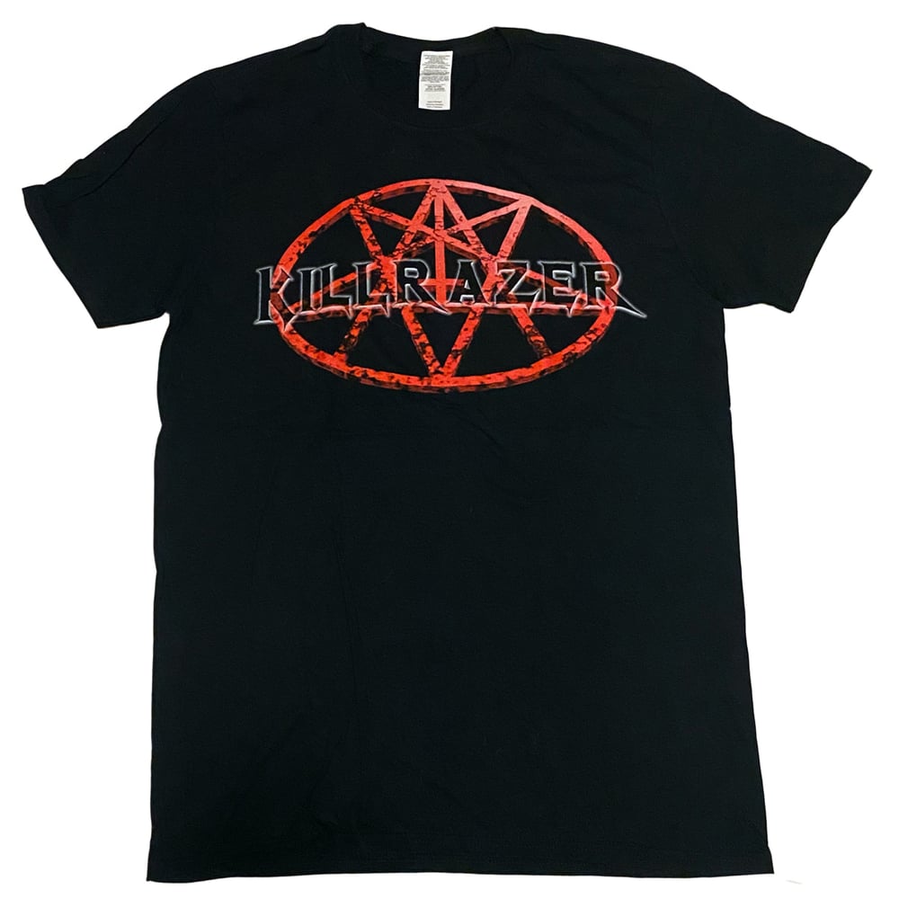 Image of KILLRAZER - Pentagram front / Song Titles back - Shirt
