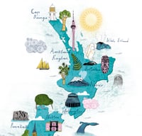Image 2 of Map of New Zealand