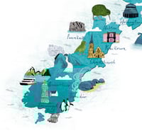 Image 3 of Map of New Zealand