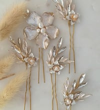 Image 3 of Wild Flowers hair pins