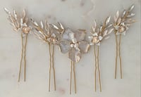 Image 4 of Wild Flowers hair pins