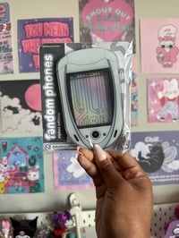Image 4 of xg fandom phone photocard holder.