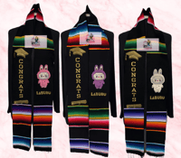 Image 1 of Labubu Graduation Stole 