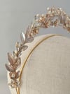 Wild Flowers petite halo headband