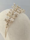 Starry night crystal crown