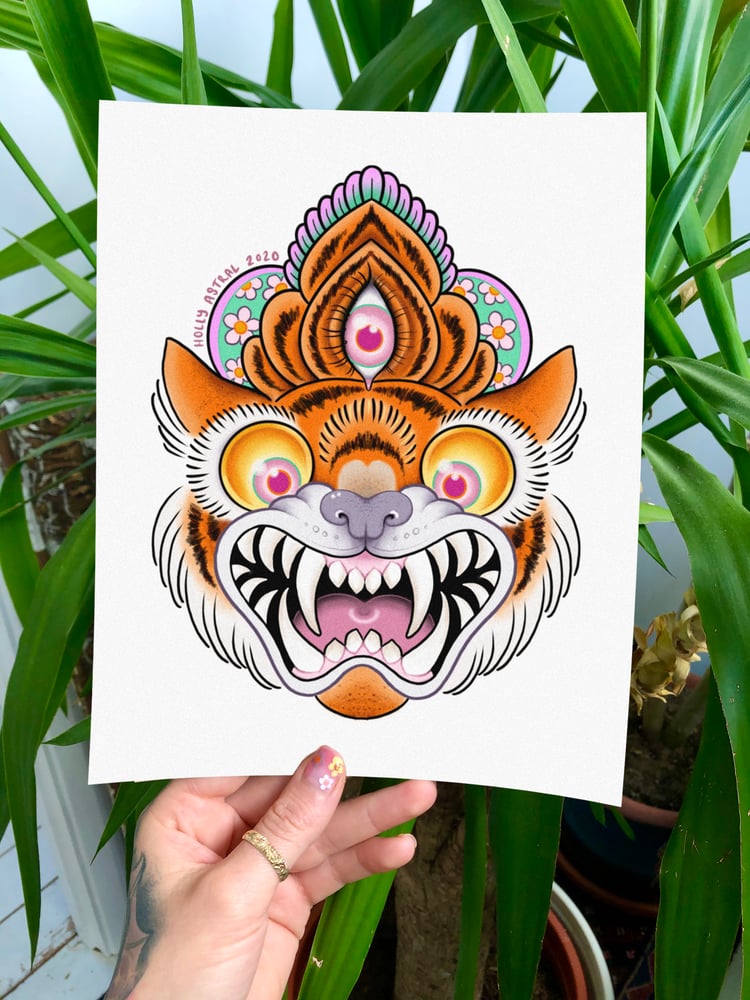 Image of Psychic Tiger Print