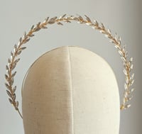 Image 1 of Laurel wreath halo headband