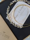 Laurel wreath halo headband