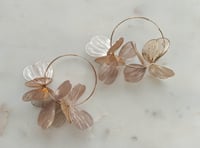 Image 2 of Lillie rose gold earrings