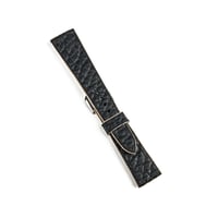 Image 1 of Black Bison contrast cream edges watch strap