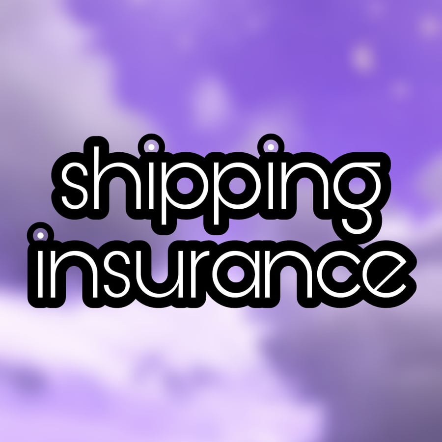 Image of Shipping insurance *highly recommend for any order over $50*