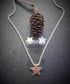 Little Silver Star Necklace Image 3