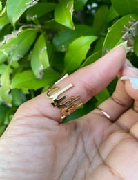 Image 2 of Double Name / Wrap Around Ring 