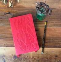 Red Embossed Moleskin Journal