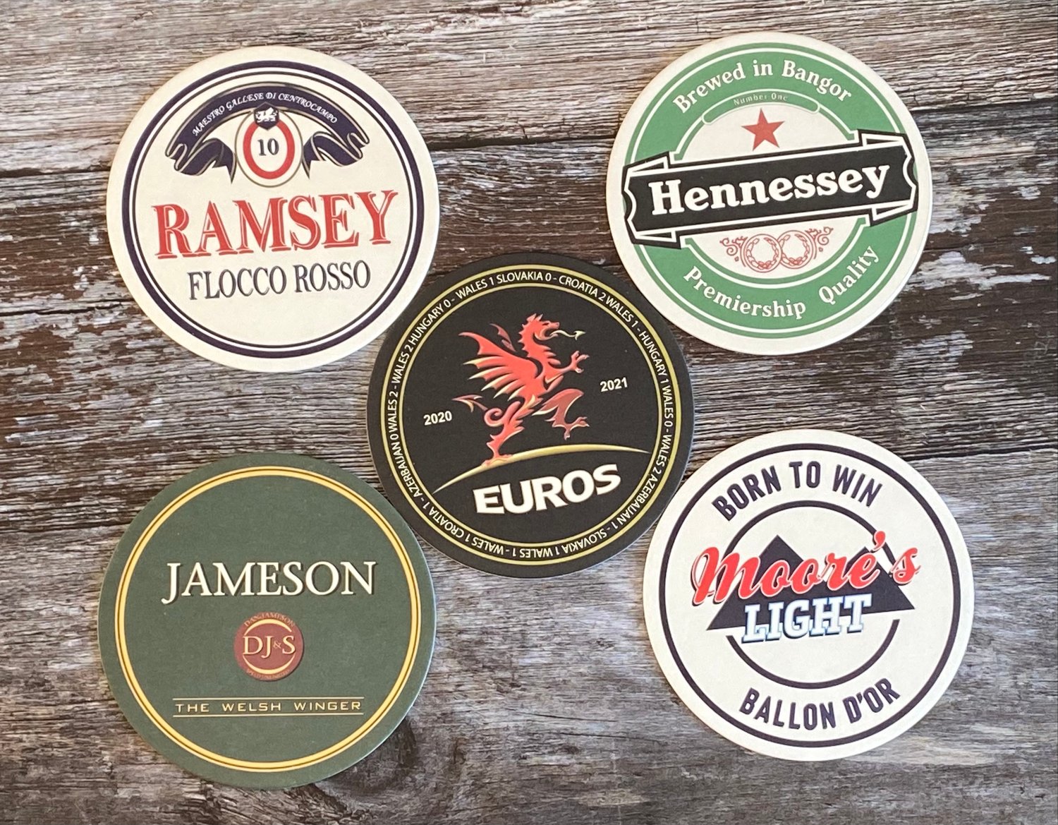 BEER MATS V2 Cymru Collectibles