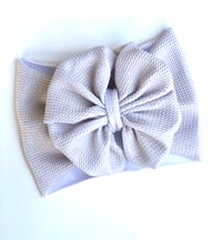 Image 2 of Ivory Shimmer Messy Bow