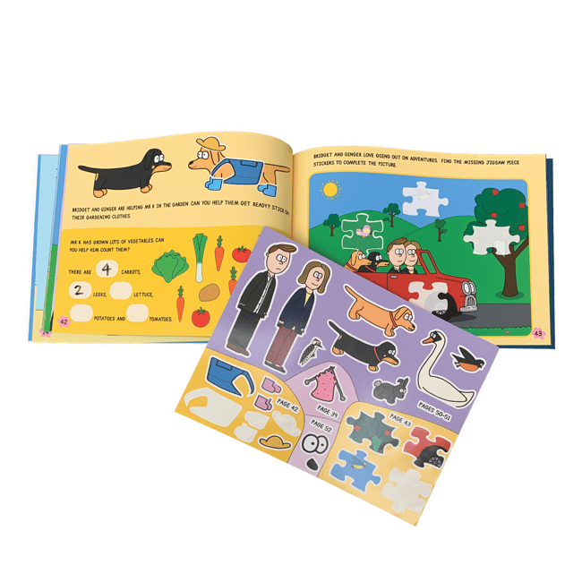 Bridget & Ginger's Big Book of Fun! - Soft Toy Set